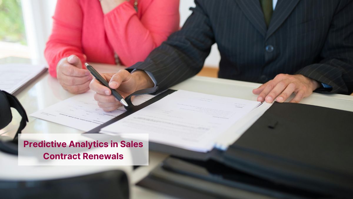 Predictive Analytics in Sales Contract Renewals